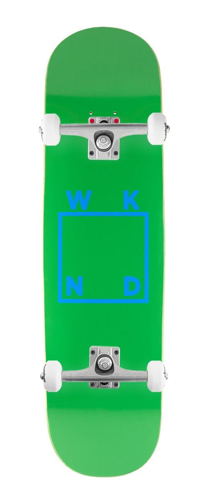 WKND Logo Board (SN) Green x Venom Custom Complete Skateboard - 8.25"