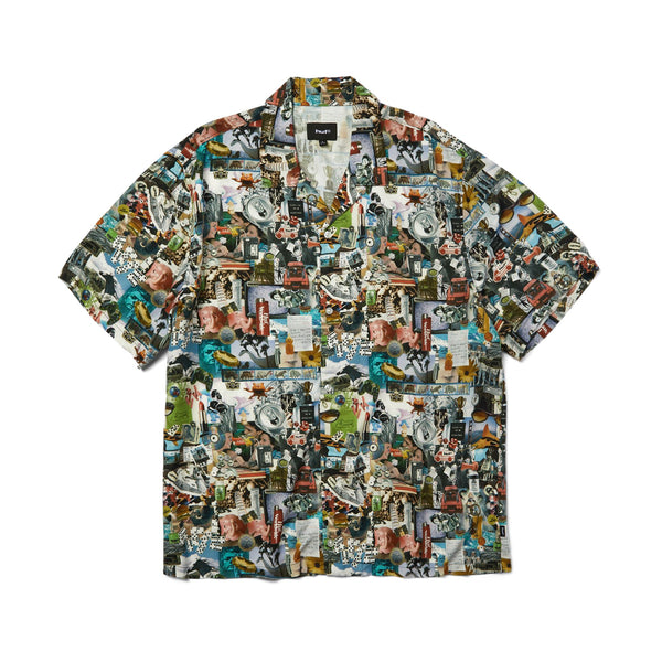 HUF From The Road Ss Resort Shirt (Multi)