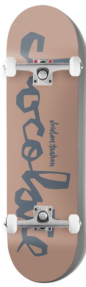 Chocolate OG Chunk W42 Jordan Trahan x Venom Custom Complete Skateboard - 8.25