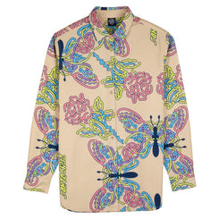 Santa Cruz Womens Shirt Shelby L/S Shirt - Tubular Garden - Skatewarehouse.co.uk