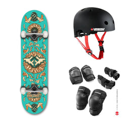 Fracture Adswarm 2 (The Golden Ratio) Complete Skateboard Bundle - 8.25"