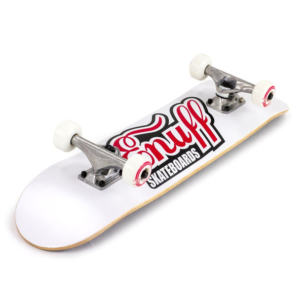 Enuff Classic Logo Complete Skateboard - White - 7.75