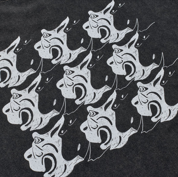 Polar Skate Co Tee | 2 Guys (Silver black) - S
