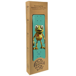 Push Frogster FP Incomplete Teal Skateboard Deck - 7.75"