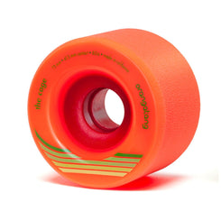 Abec 11 Orangatang "Cage" Orange 80a (Set 4) Skateboard Wheels - 73mm
