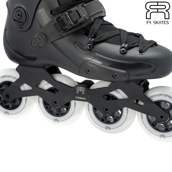 Fr Skates Fr1 90 Black Inline Skates - Skatewarehouse.co.uk