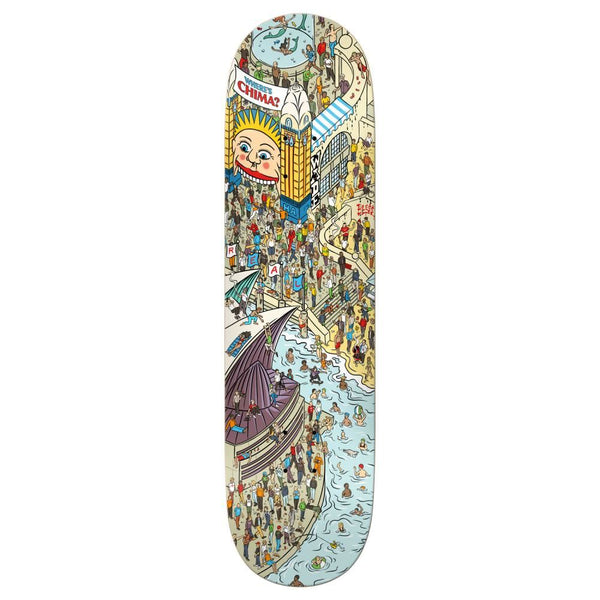 Real Chima Wheres x Venom Custom Complete Skateboard - 8.28