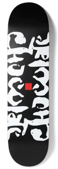 Chocolate Ink Blot Black Chris Roberts Twin Tip Symmetrical x Venom Skateboards Core Custom Complete Skateboard - 8.0