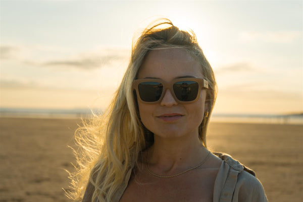 Luma Polzeath Recycled Sunglasses - Brown - Skatewarehouse.co.uk