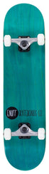 Enuff Logo Stain Complete Skateboard - Teal - 8.0" - Skatewarehouse.co.uk