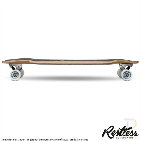 Restless NKD - Setup 3 with Paris Black / Raw 180mm Trucks Longboard Complete