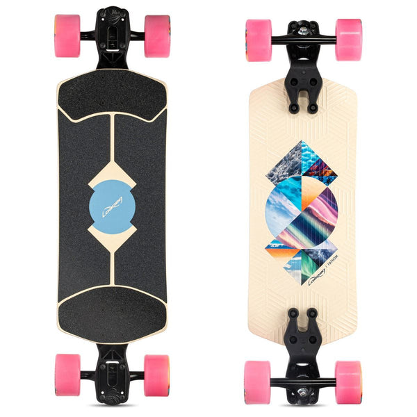Loaded Boards Fathom Strata - Carving - Bee's Knees Blue Longboard Complete