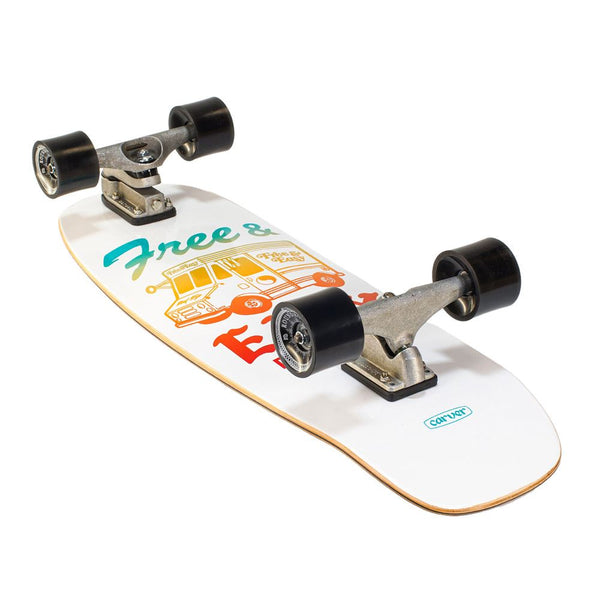 Carver Free & Easy Paleta - C7 Surfskate Cruiser Skateboard - 9.75