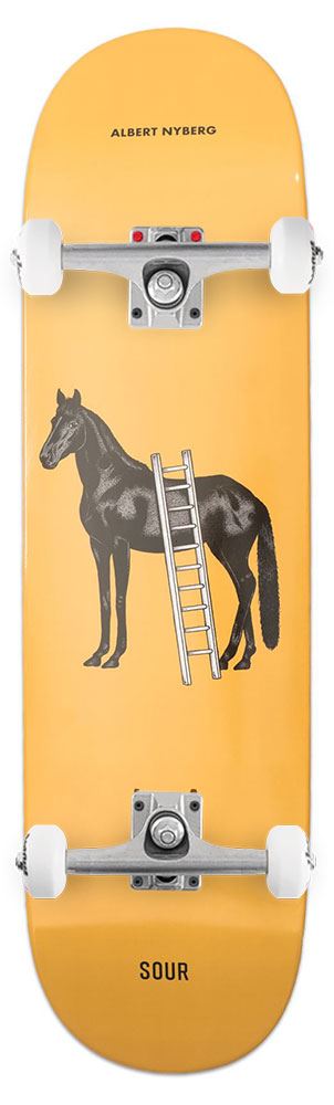 Sour Solution Albert Nyberg 'High Horse' x Venom Custom Complete Skateboard - 8.5