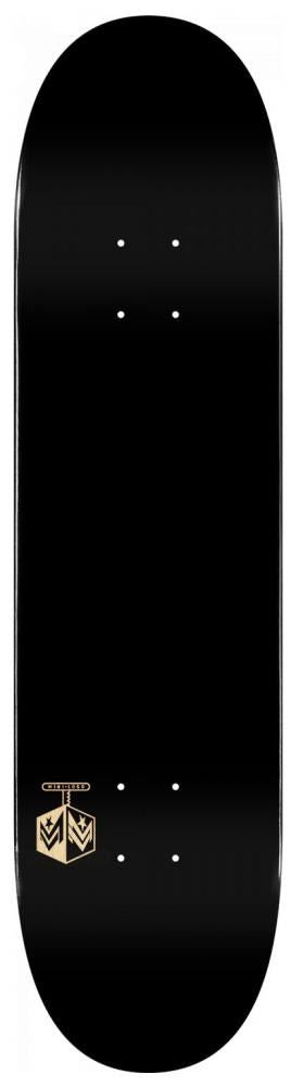 Mini Logo Chevron Detonator15 Birch 191 Custom Complete Skateboard - 7.5