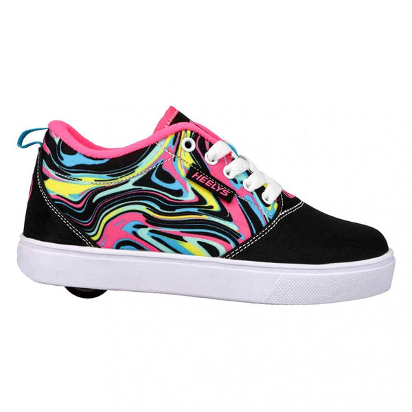 Heelys Pro 20 Prints - Black / N.Pink / Multi - Skatewarehouse.co.uk