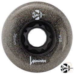 Luminous Led Inline Wheel (Set of 4 Wheels) - Night Sky - 80Mm/85A - Skatewarehouse.co.uk