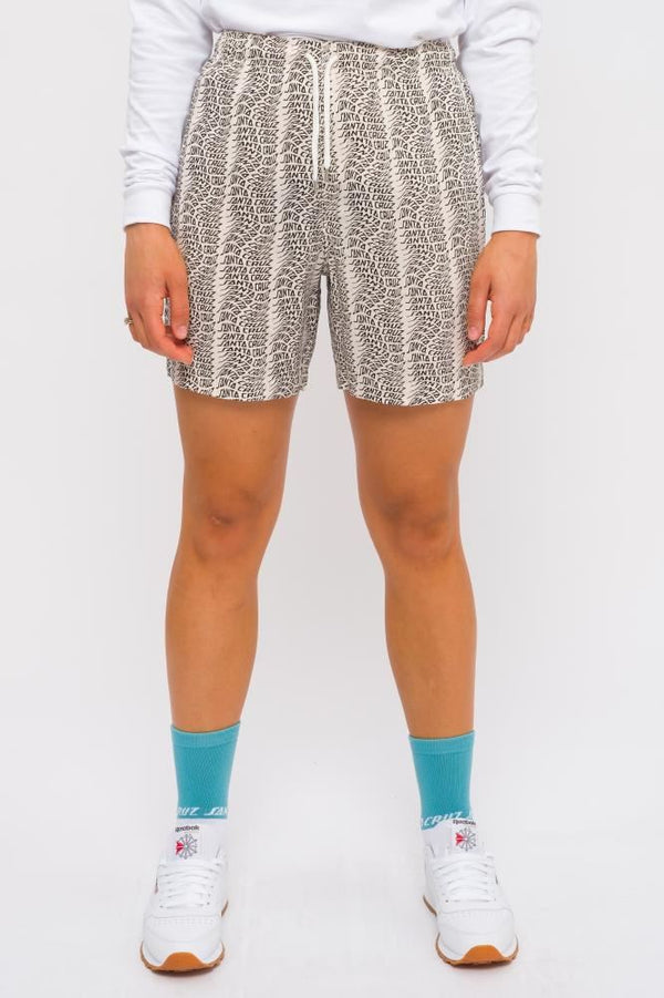 Santa Cruz Womens Shorts Vortex Shorts - All Over Print - Skatewarehouse.co.uk