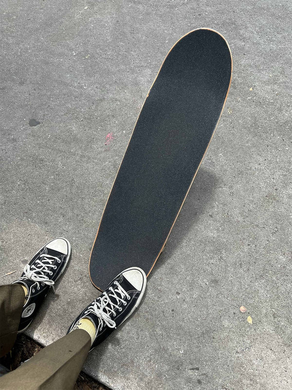 5Boro x SPONE Bubble Orange / Yellow (Shred Shape) x Skateboard Deck - 5.0