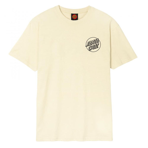 Santa Cruz T-Shirt Pace Ritual Hand - Sand - Skatewarehouse.co.uk