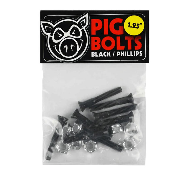 Pig Wheels Black 1.25