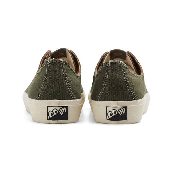 VM003-Lo Canvas (Burnt Olive / White) Shoes - UK 7.5