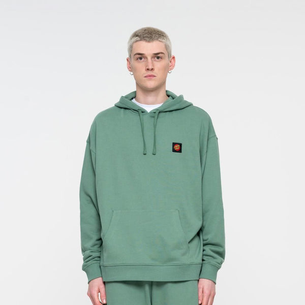 Santa Cruz Hood Classic Label Hood - Mineral Green - Skatewarehouse.co.uk