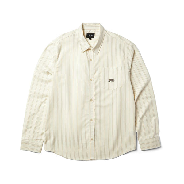 HUF Classic Arch Ls Oxford Shirt (Bleach)