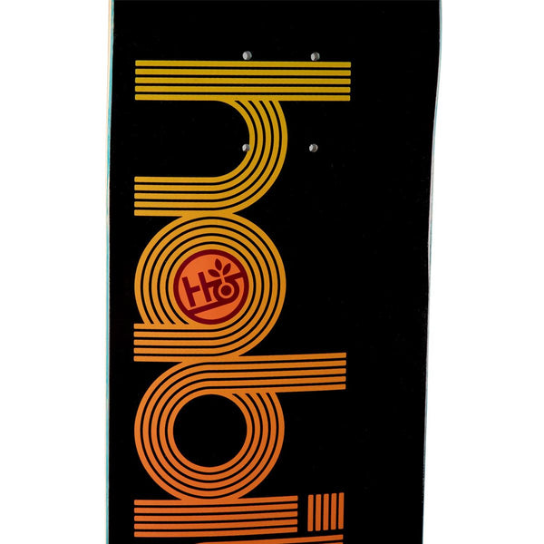 Habitat 'Horizon Lines' Black Skateboard Deck - 8.0
