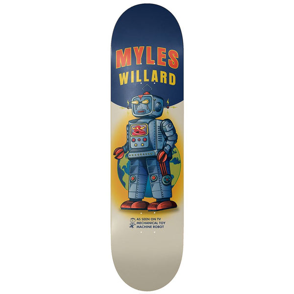 Toy Machine Myles Willard Robot Skateboard Deck - 8.13