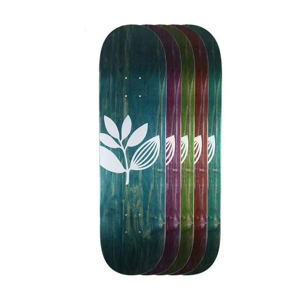 Magenta Big Plant Team Wood X Skateboard Deck - 8.7