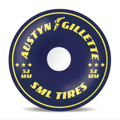 sml. Street Tires Austyn Gillette *NATURAL URETHANE OG Formular V-Cut XL Skateboard Wheels - 52mm