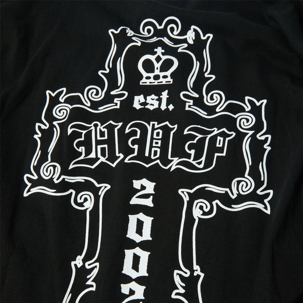 HUF Hard Luxe LS Tee (Black) - L