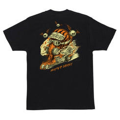 Creature T-Shirt Crash And Burn - Black - Skatewarehouse.co.uk