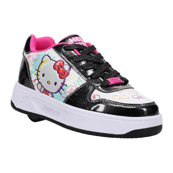Heelys X Hello Kitty KAMA HKC - Black / White / Pink - Skatewarehouse.co.uk