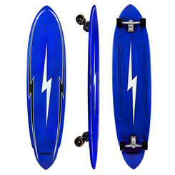Hamboards - 5'7" The Pinger - North Shore Blue Longboard Complete