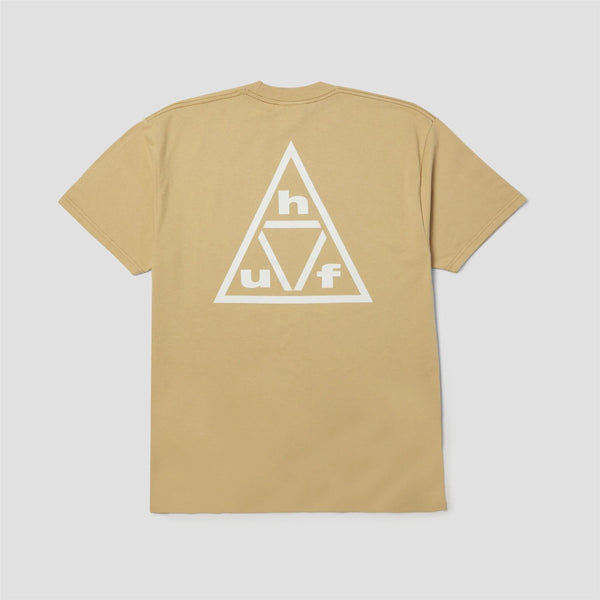 Triple Triangle SS Tee (Sand / White)