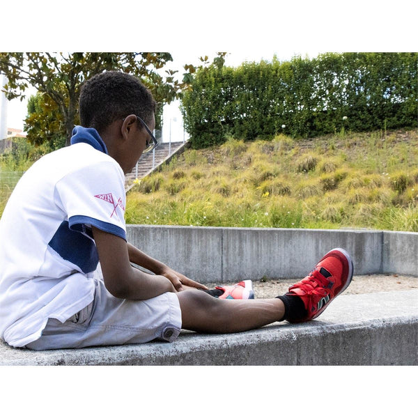 Breezy Rollers Shoes With Wheels - Light Beam Light Up - Red / Blue - Skatewarehouse.co.uk