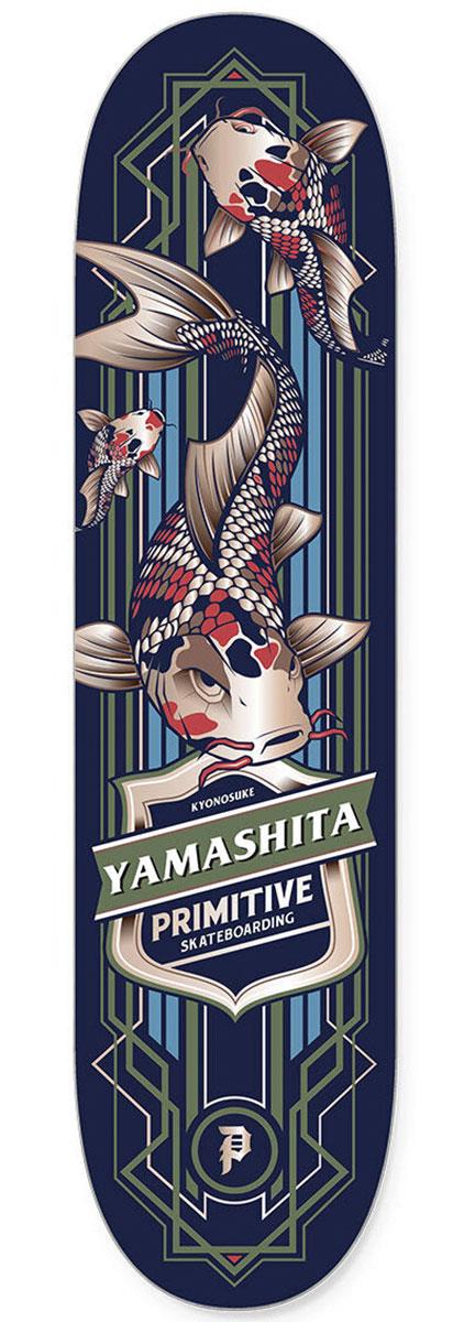 Primitive Yamashita Koi Pro Animal Navy Skateboard Deck - 8.25