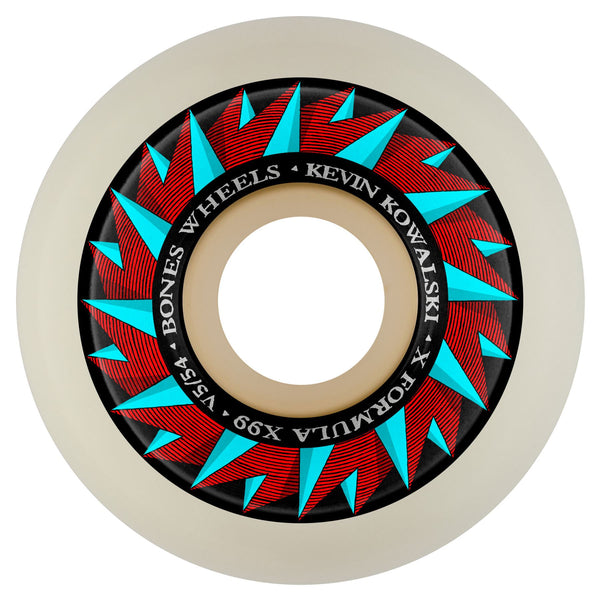 BONES WHEELS X-Formula Kowalski 'Against the Grain' V5 Sidecut 99A - Skatewarehouse.co.uk