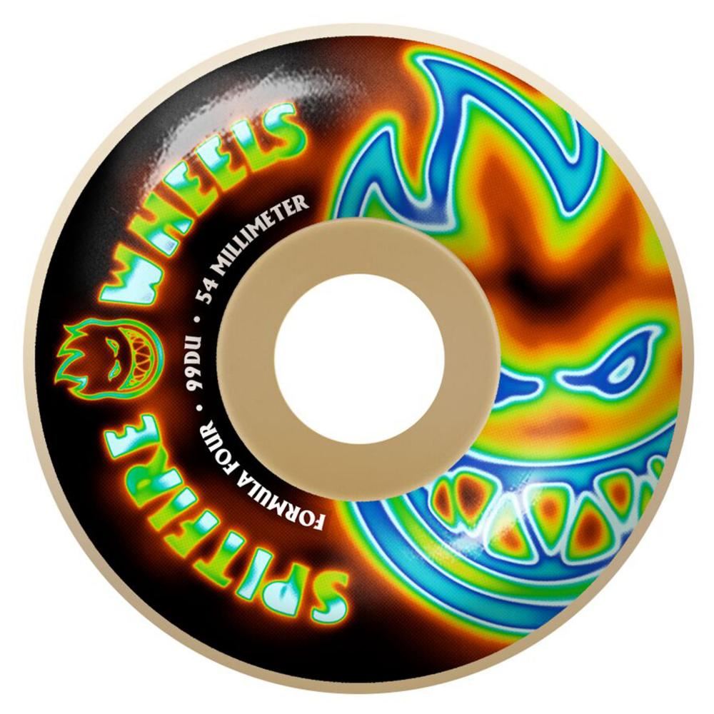 Spitfire Formula Four Skateboard Wheels Radioactive Bighead 99a - Natural - Skatewarehouse.co.uk