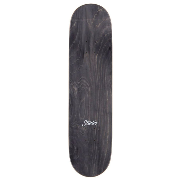 Studio Skateboards Organic Plus Black/Orange Fade Skateboard Deck - 8.25