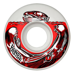 BONES Skateboard Wheels STF 'SALMON DINNER' V3 (Slims) 103A - Skatewarehouse.co.uk