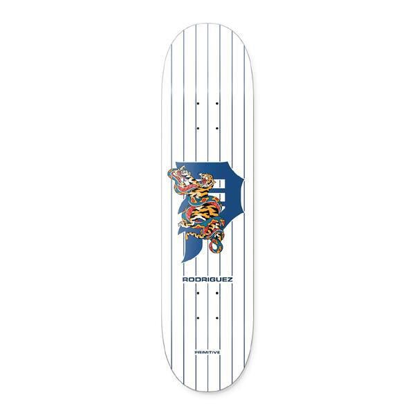 Primitive Rodriguez Tangle Skateboard Deck White 8 - 8 - Skatewarehouse.co.uk