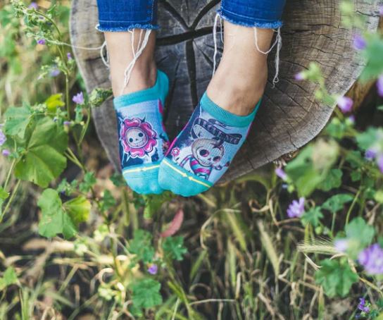 Merge4 Caia Koopman Love U No Show Lite Socks - Skatewarehouse.co.uk