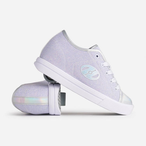 Heelys Classic Em - Silver / White / Grey - Skatewarehouse.co.uk