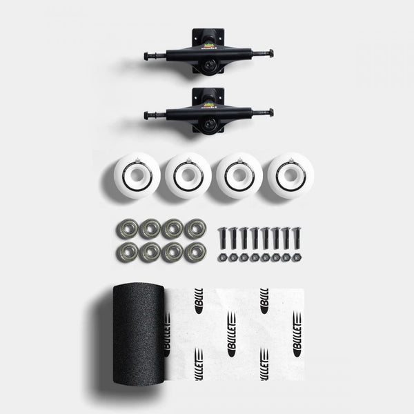Sushi Truck Undercarriage Set 5.25 Black - Abec 3 - 52mm Complete Skateboard