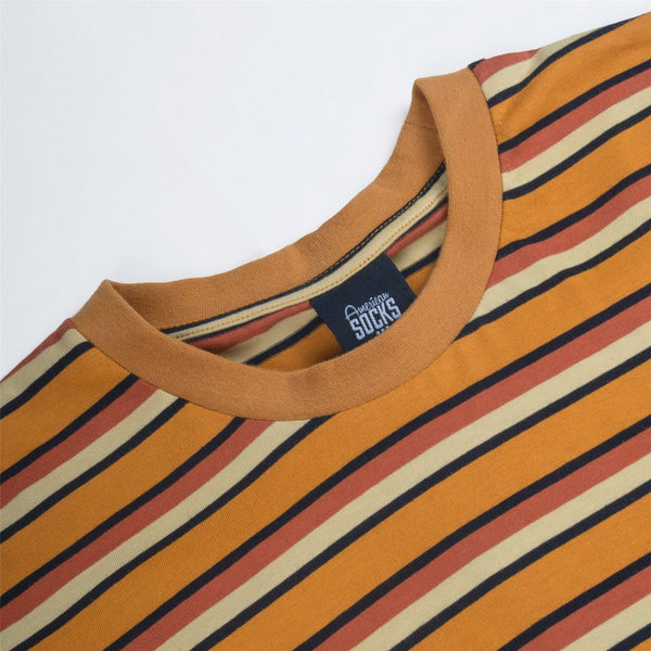 American Socks AMSCKS Striped Pale T-Shirt