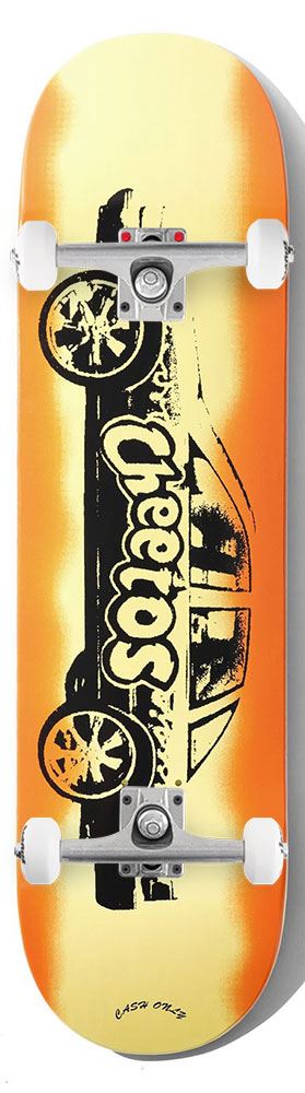 Cash Only Cheetos x Venom Custom Complete Skateboard - 8.5" - Skatewarehouse.co.uk