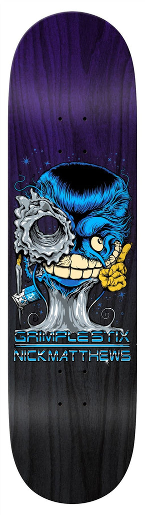 Matthews Grimplestix - Grimplenator Skateboard Deck - 8.5"